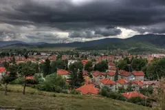 Изглед към Велинград и Родопите